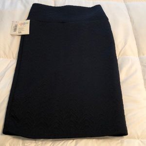 XS BLACK Lularoe Cassie Skirt
